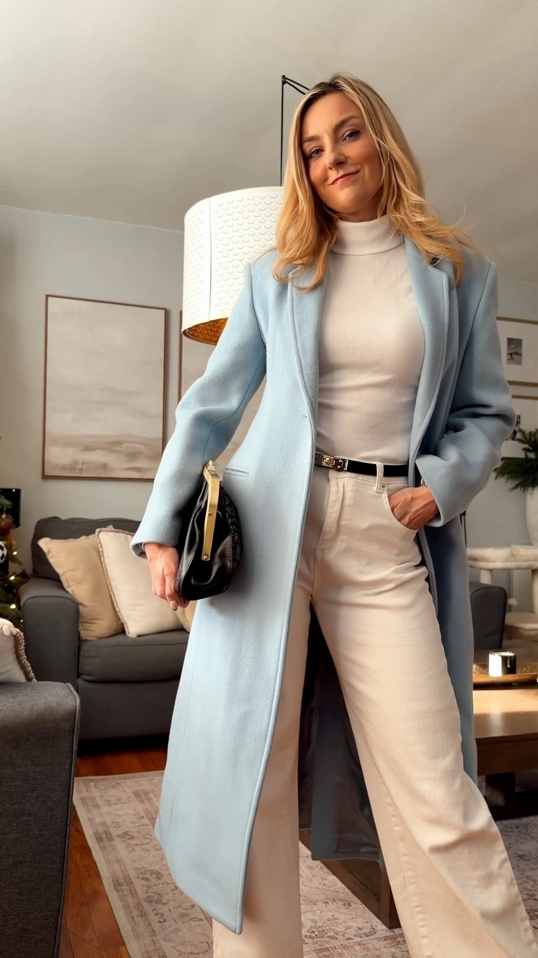 Love my latest purchase from Zara - wool coat in beautiful baby blue color! 

Blue coat outfit idea • winter outfit • winter fashion • Zara haul • coat styling • wool coat • arctic blue • white jeans outfit • white turtleneck • grey turtleneck • blue cardigan 

#LTKFindsUnder100 #LTKFindsUnder50 #LTKWorkwear