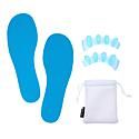Naboso Activation Insoles and Gel Toe Splay Set - Blue | HSN
