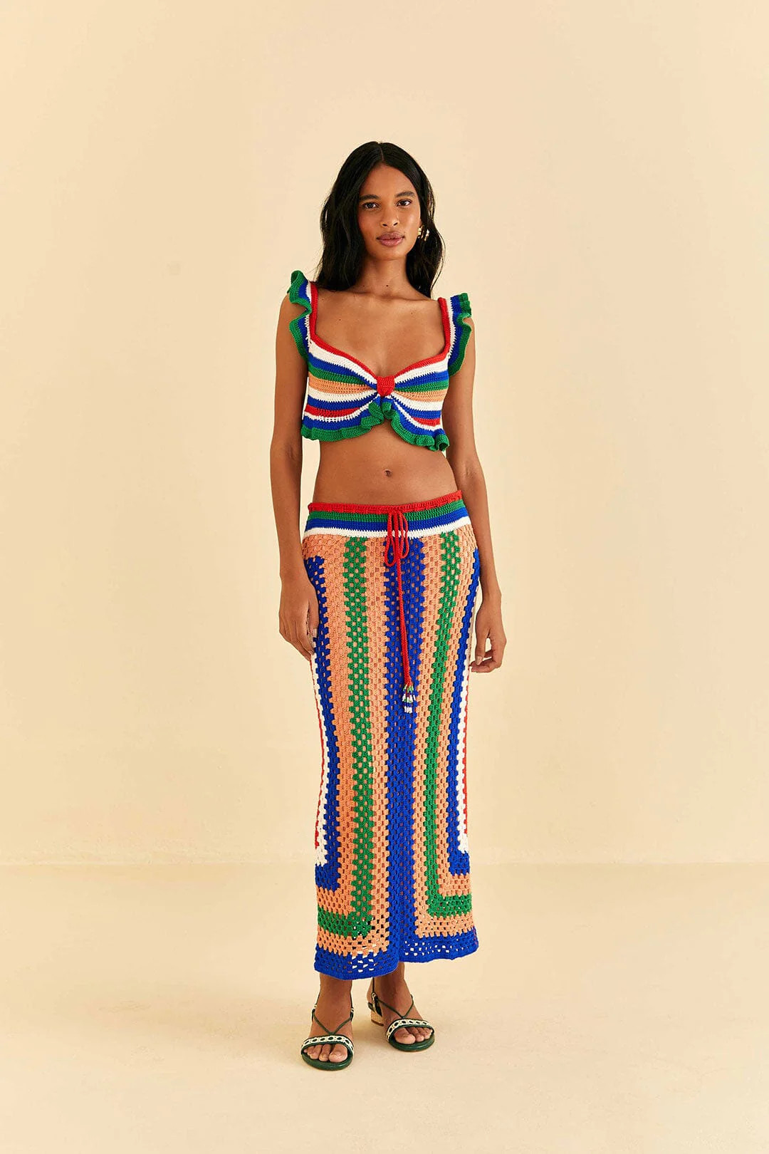 Pitta Crochet Skirt | FarmRio (US)