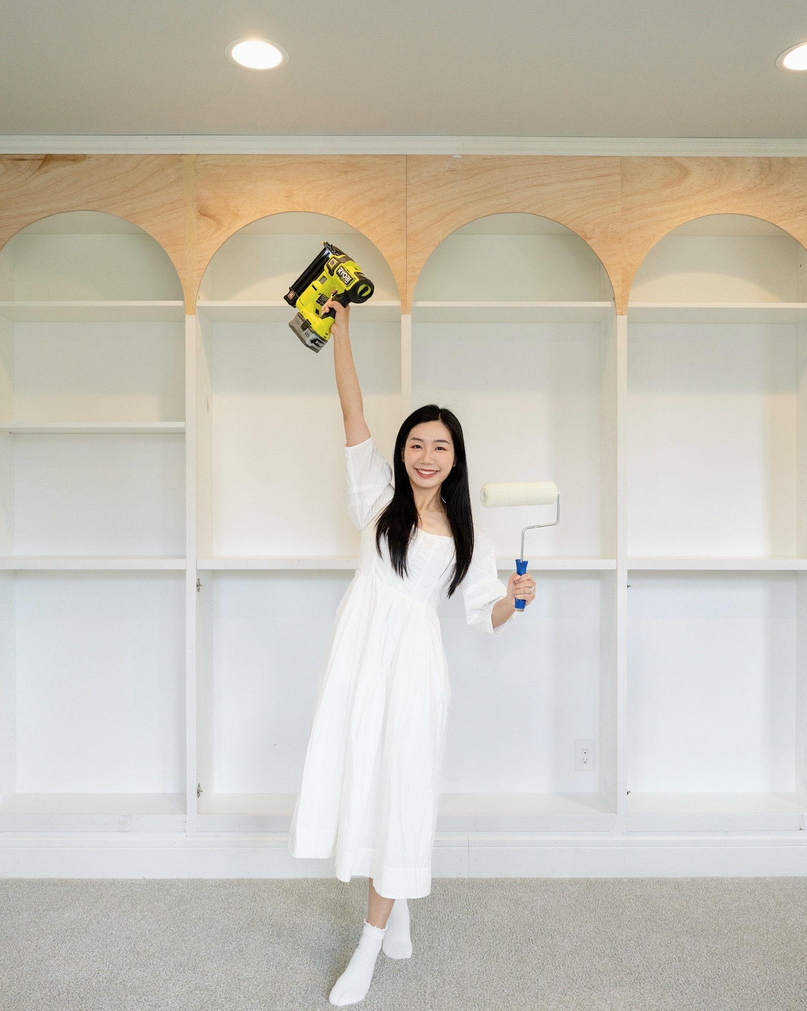 Tools, materials, and accessories used in the Billy hack

#LTKHome