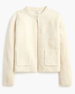 Bouclé lady cardigan sweater | J.Crew Factory