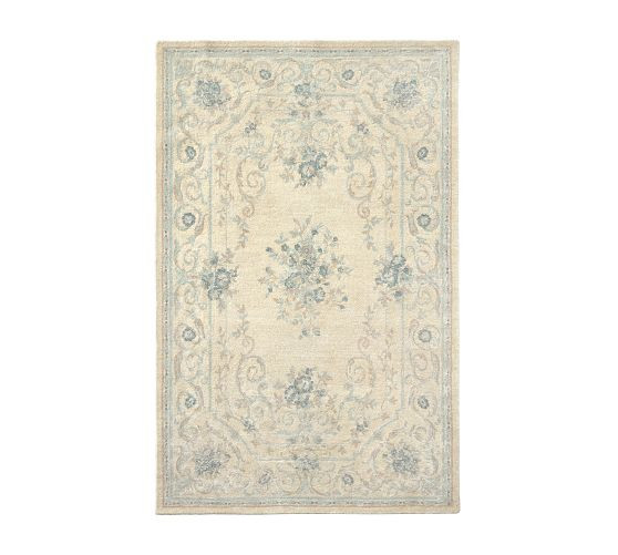 LoveShackFancy Rose Rug | Pottery Barn (US)