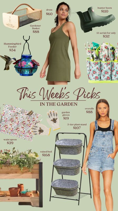 Currently in my garden girl era because I love a mindfulness hobby that keeps my outdoor space looking beautiful! Here are some of my gardening favorites including cute garden gloves, waterproof boots, and the prettiest hummingbird feeder! 

#LTKhome #LTKFind #LTKSeasonal