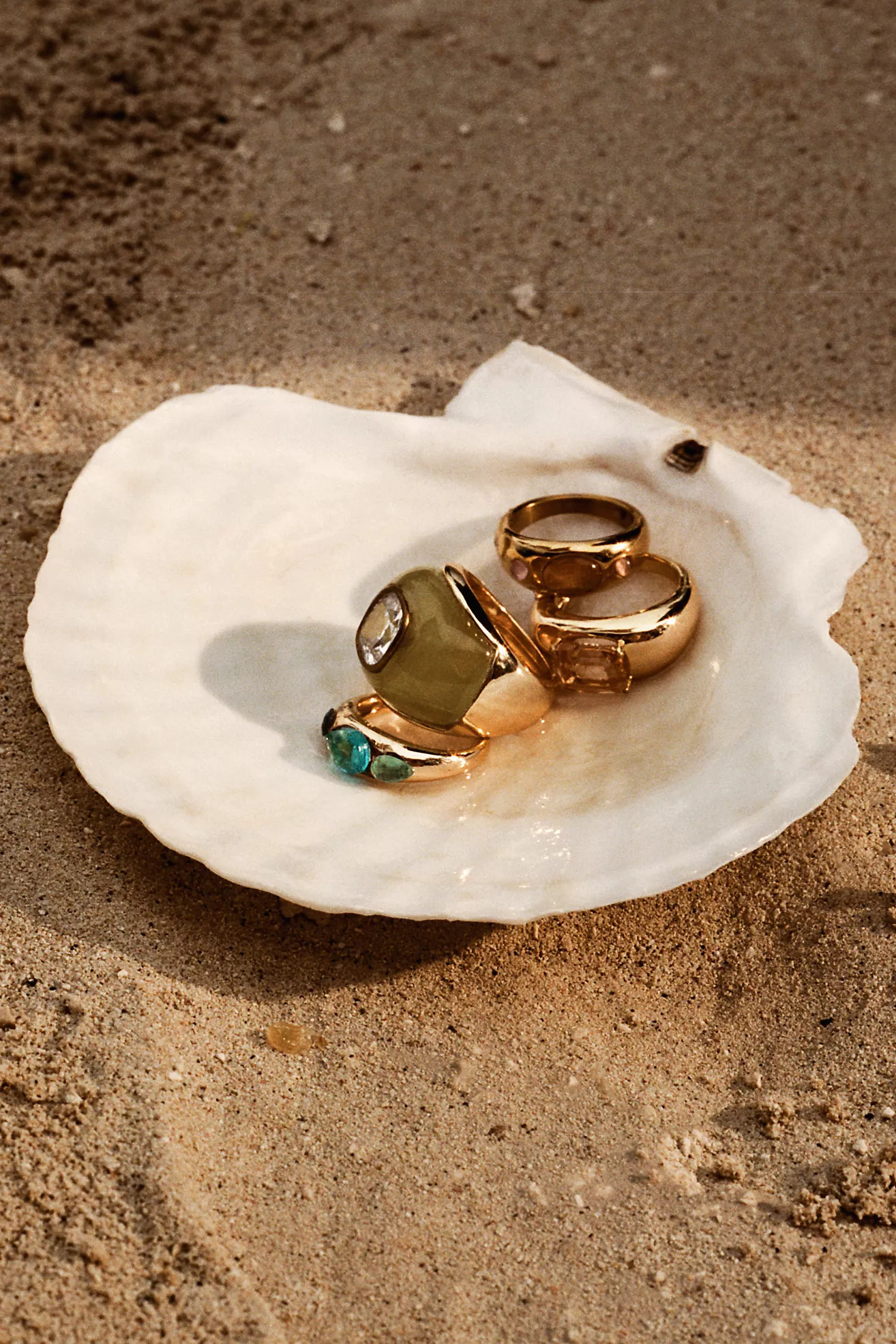 Crystal Resin Cocktail Ring | Anthropologie (US)