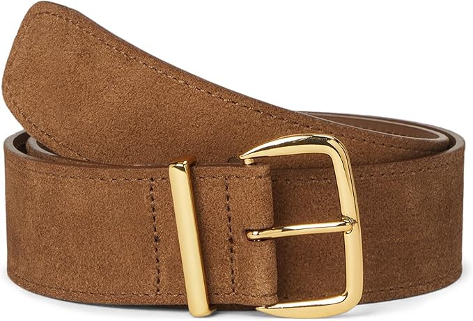 Madewell Women's Suede Super Wide Essentials Belt | Amazon (US)