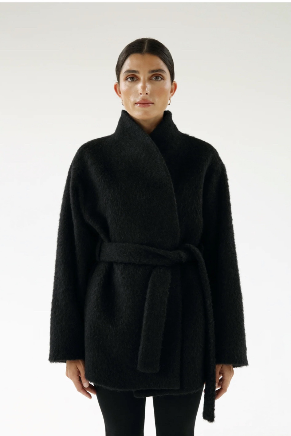 black coat