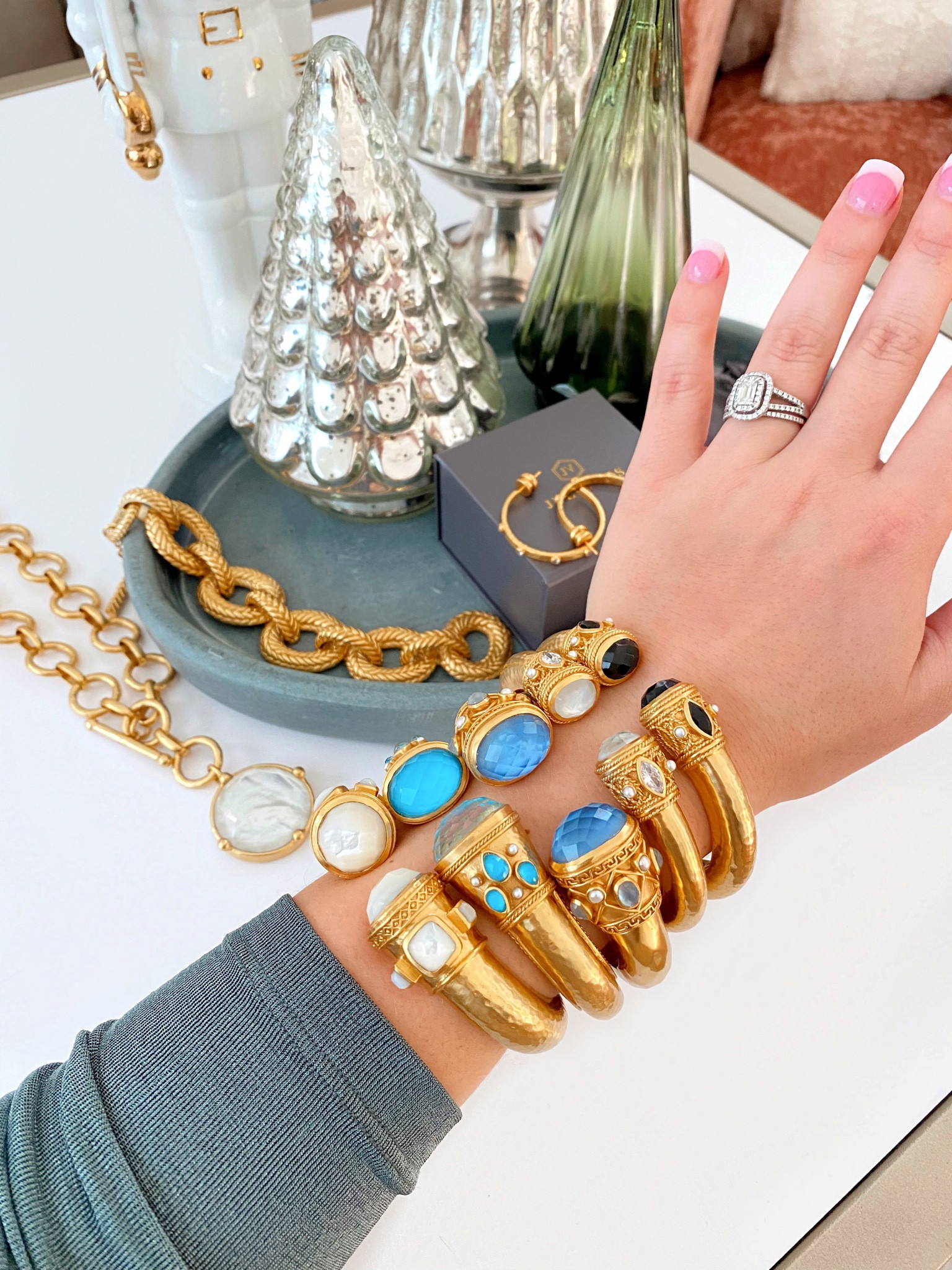 Julie Vos Cuffs✨ Perfect for the holidays! 🎁 

Holiday style, Julie Vos, jewelry, gifts for her, gold jewelry 

#LTKstyletip #LTKHoliday #LTKbeauty