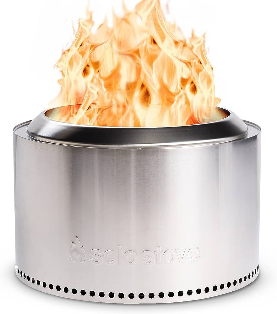 Solo Stove Yukon 2.0, Smokeless Fire Pit | Portable Wood Burning Fireplace with Removable Ash Pan... | Amazon (US)