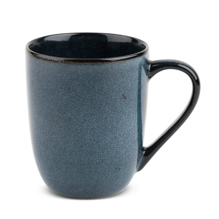 Thyme & Table 17 fl oz Atlantic Blue Stoneware Mug | Walmart (US)