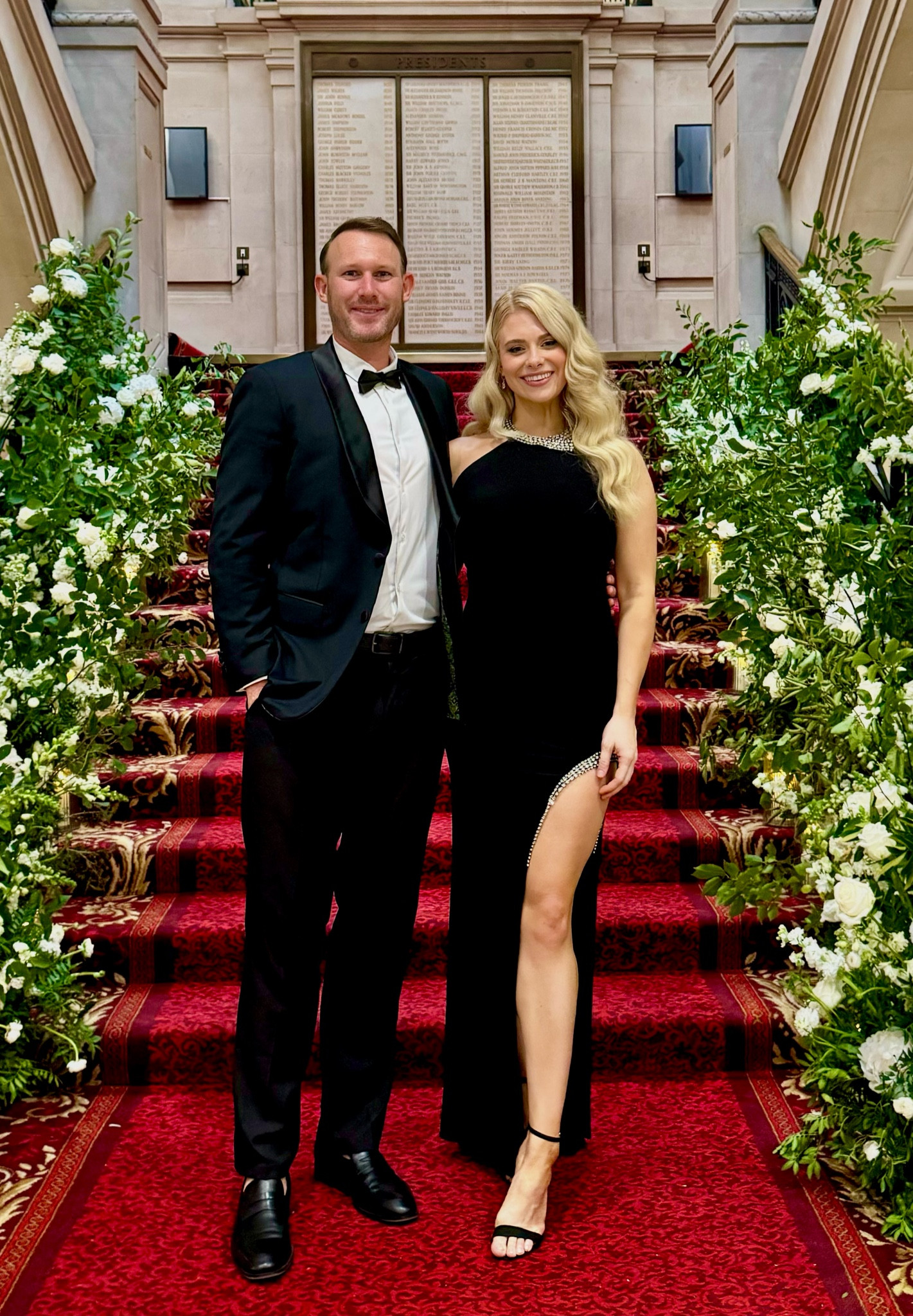 Mac Duggal in London - this beautiful black gown with encrusted diamanté accents was what dreams are made of! Effortlessly elegant, and perfect for my best friend’s black tie wedding in London. It would be stunning for any black tie holiday wedding or New Year’s party ✨30% OFF right now for Cyber Week with code BFNOW ✨

#LTKWedding #LTKHoliday #LTKCyberWeek