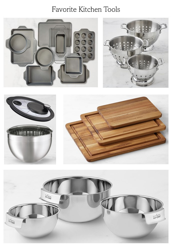 These are some of my FAVE and go-to housewares for clients. I love Williams and Sonoma for their quality kitchen tools - especially the brand All-Clad that they carry. The Bakeware set is on a GREAT Sale right now! Stainless steel kitchen bowls and tools will always be my preference. 

 #LTKGiftGuide #LTKHome #LTKParties