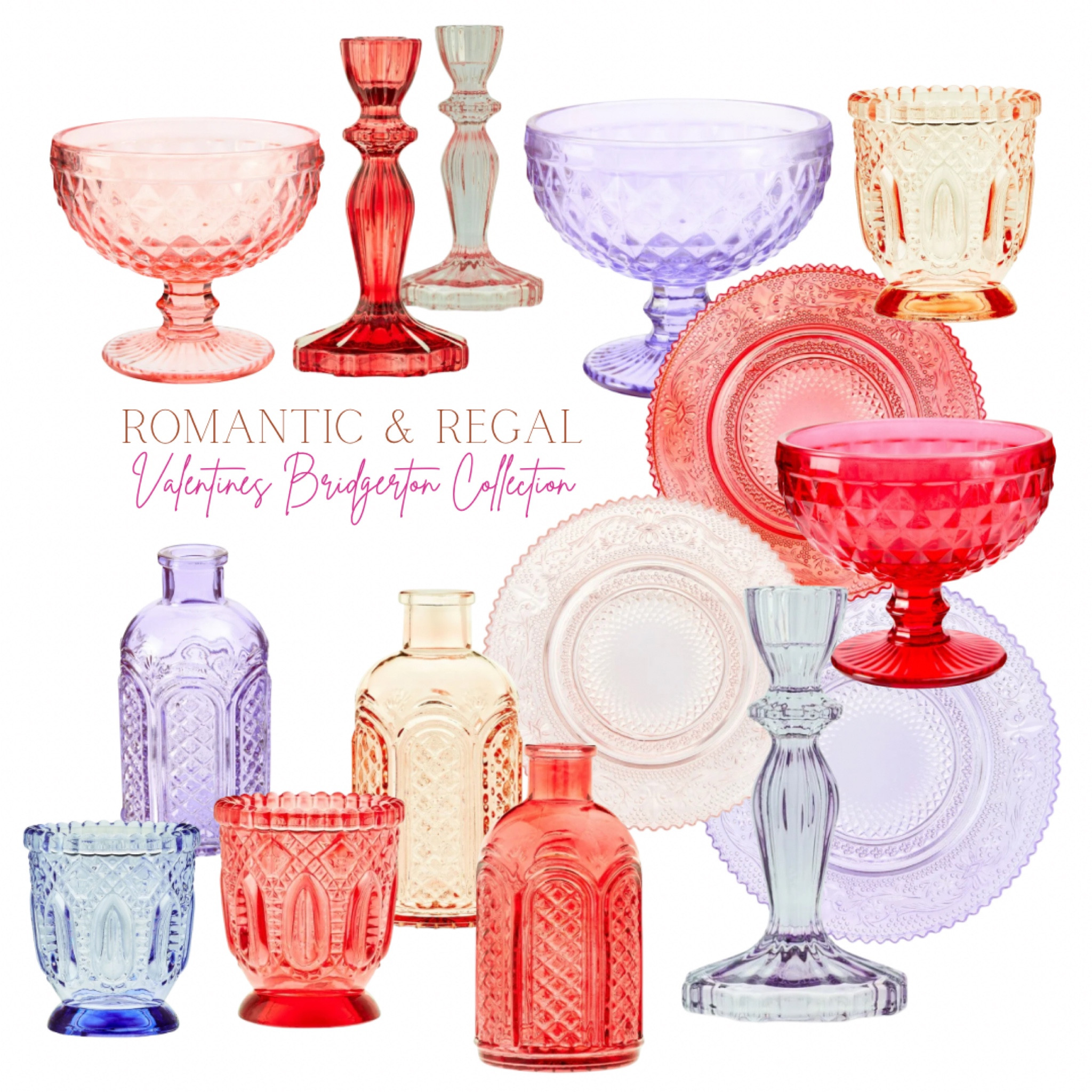 this valentines collection is so charming! 💖 i could see some of these pieces used for a spring or romance inspired wedding! they would also be super cute for those GALENTINE PARTIES! 🥂✨ 

#LTKWedding #LTKParties #LTKFindsUnder50