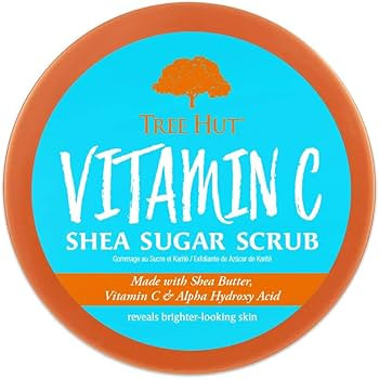 Tree Hut Vitamin C Shea Sugar Scrub, 18 oz, Ultra Hydrating and Exfoliating Scrub for Nourishing ... | Amazon (US)