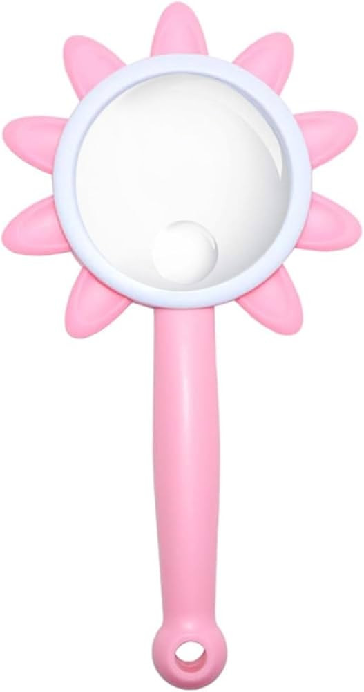 Rongon Kids Magnifying Glass Handheld Reading Magnifier for Children Student 10X Pink Magnifying ... | Amazon (US)