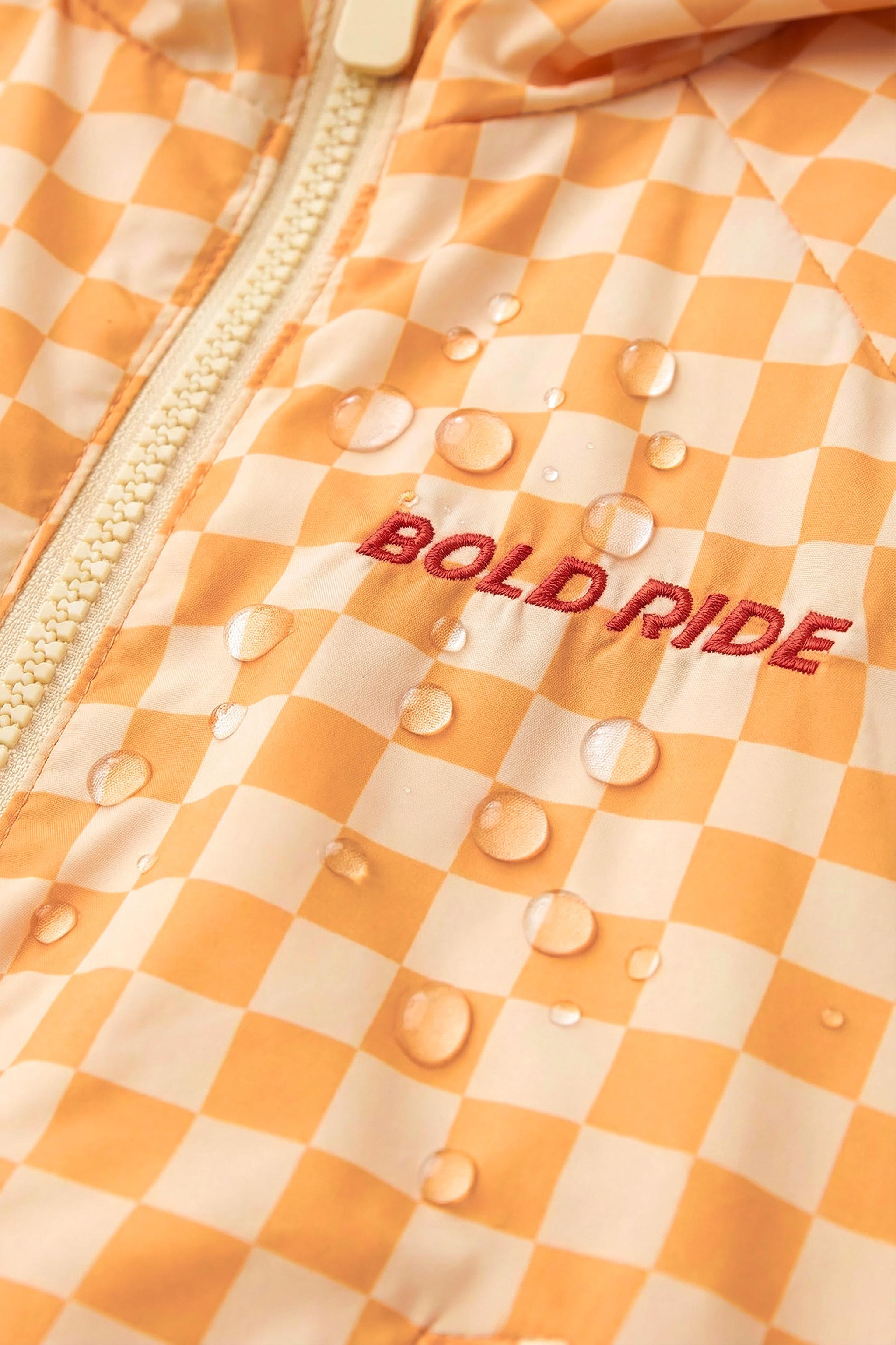 LIGHTWEIGHT CHECKERBOARD RAINCOAT | Zara US