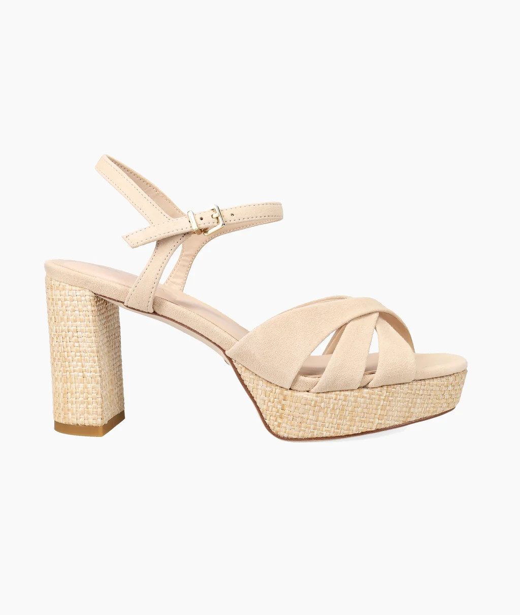 Petina Platform - Beige | Pelle Moda