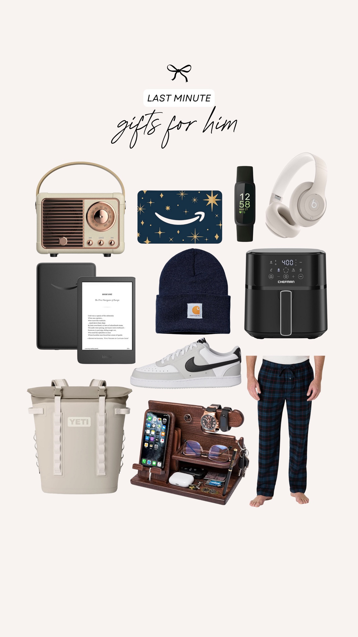 Last minute gifts for him! 

Amazon gift guide, Amazon gifts for him, Amazon stocking stuffers 

#LTKGiftGuide #LTKHoliday