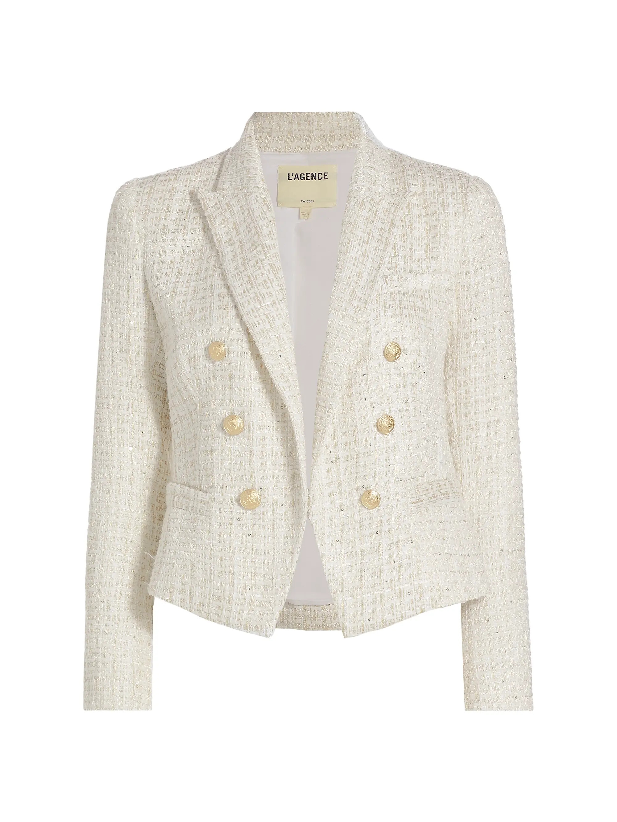 Brooke Metallic Tweed Blazer | Saks Fifth Avenue