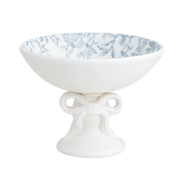 Toile Bow Candy Dish | Mud Pie
