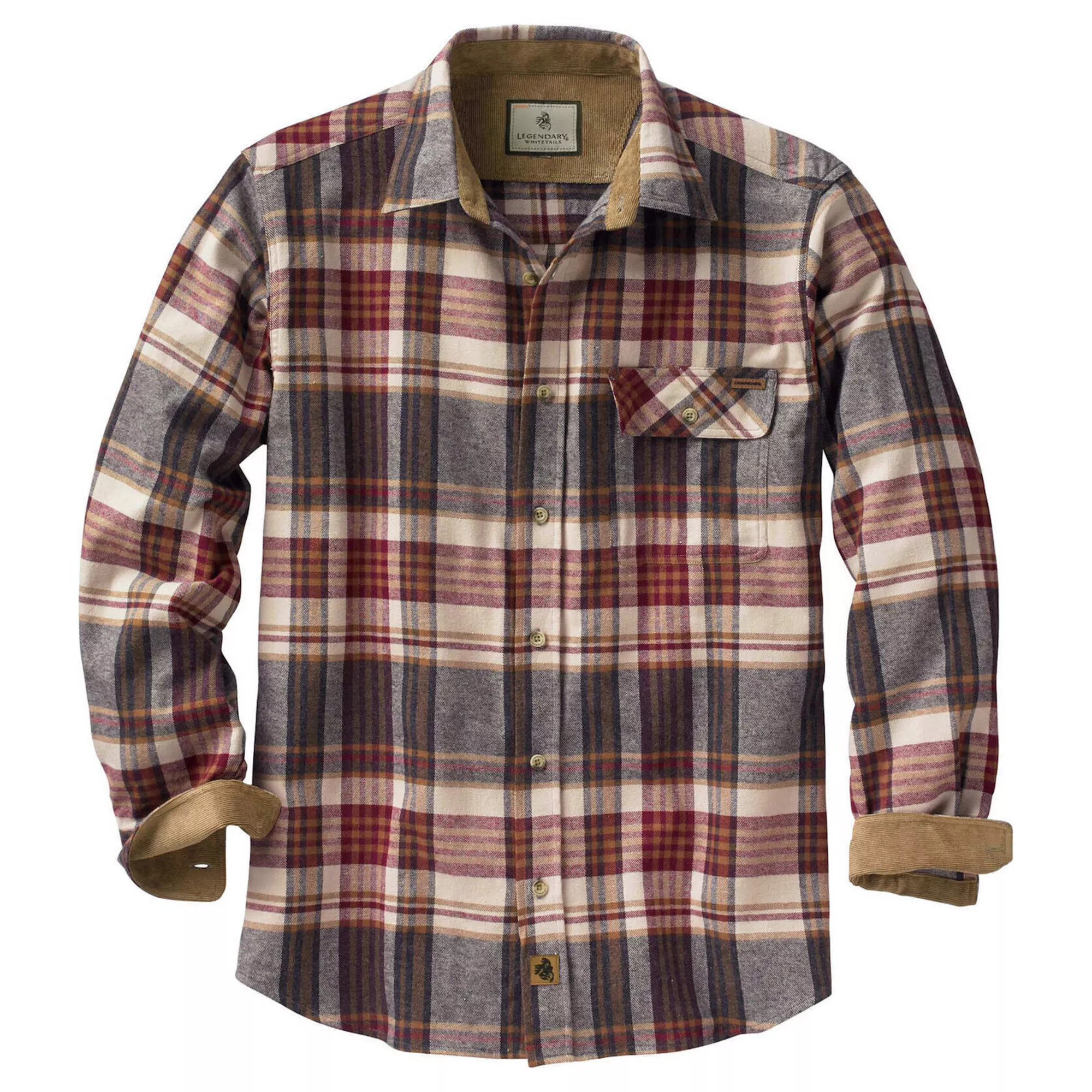Men's Legendary Whitetails Buck Camp Flannel Button Down Shirt | Kohl's