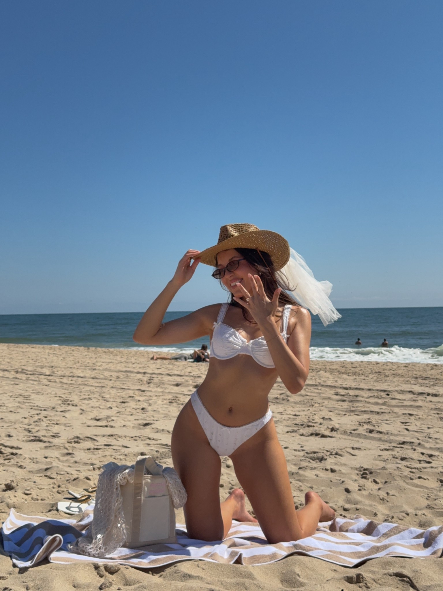 Beach bachelorette outfit! 

Small in everything 

Bridal outfit, bride to be 

#LTKSeasonal #LTKFindsUnder50 #LTKWedding