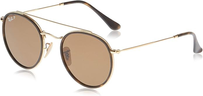 Ray-Ban Rb3647n Round Double Bridge Sunglasses | Amazon (US)