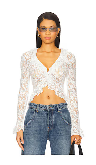 Long Nights Long Sleeve in Porcelain | Revolve Clothing (Global)