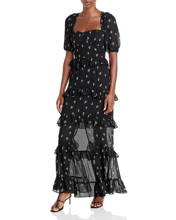 Bustier Tiered Maxi Dress | Bloomingdale's (US)