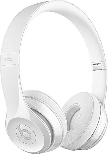 Beats Solo3 Wireless On-Ear Headphones Gloss White - Beats by Dr Dre (Renewed) | Amazon (US)