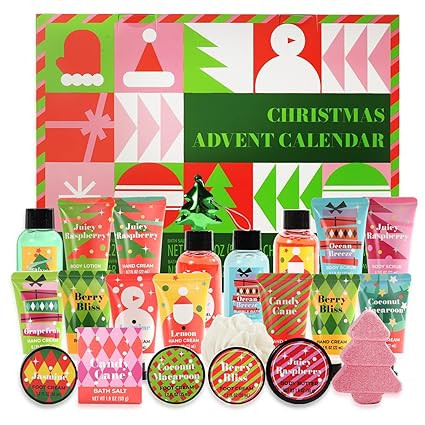 2025 Advent Calendar Women Christmas Gifts-24 Days of Beauty Advent Calendar for Teen Girls Holid... | Amazon (US)