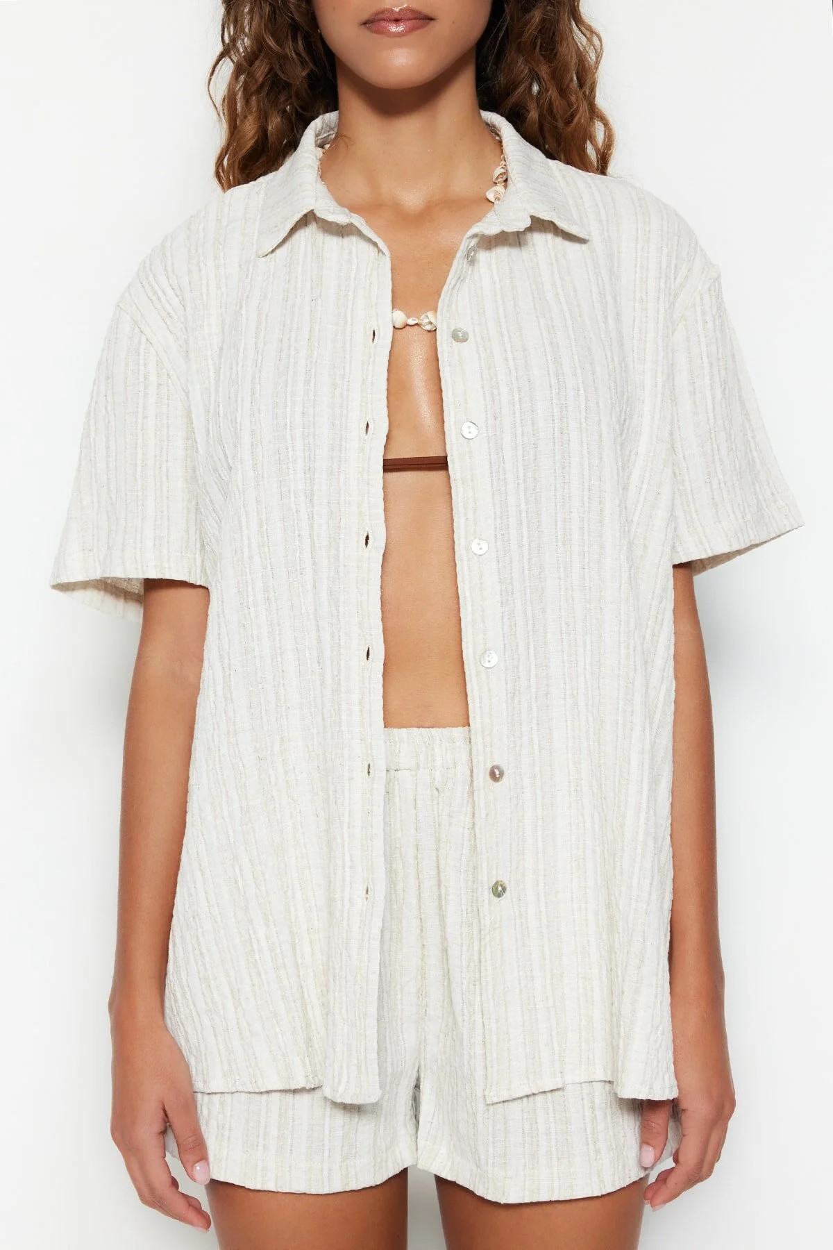 Trendyol CollectionZweiteiler - Ecru - Oversized | Trendyol DE
