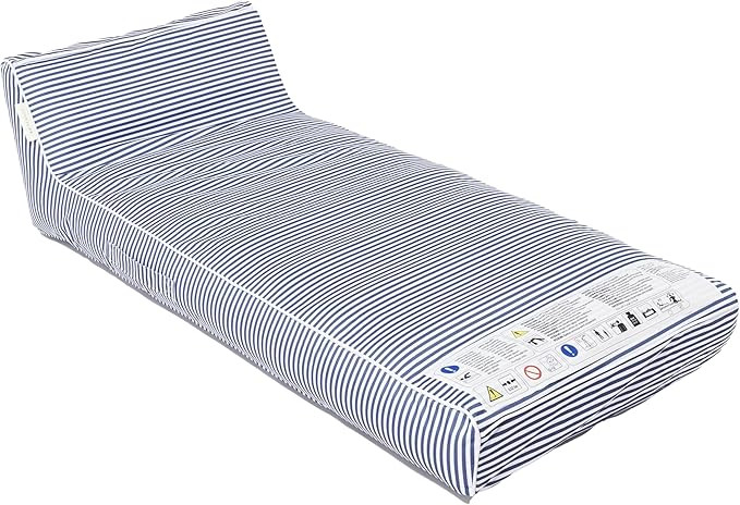 Luxe Lie-On Lounger Float | Le Weekend Navy | Amazon (US)