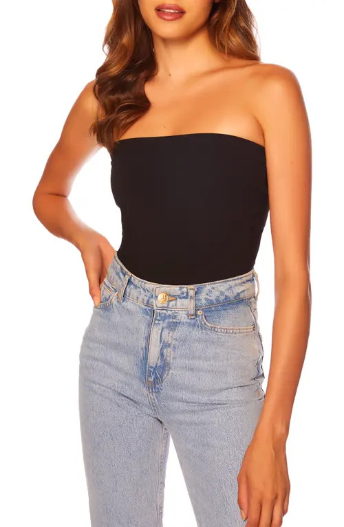 Susana Monaco Core Tube Top in Black at Nordstrom, Size Small | Nordstrom