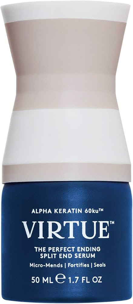 VIRTUE Split End Hair Treatment Serum for Damaged Hair with Baobab Seed Oil, Sulfate Free, Safe f... | Amazon (US)