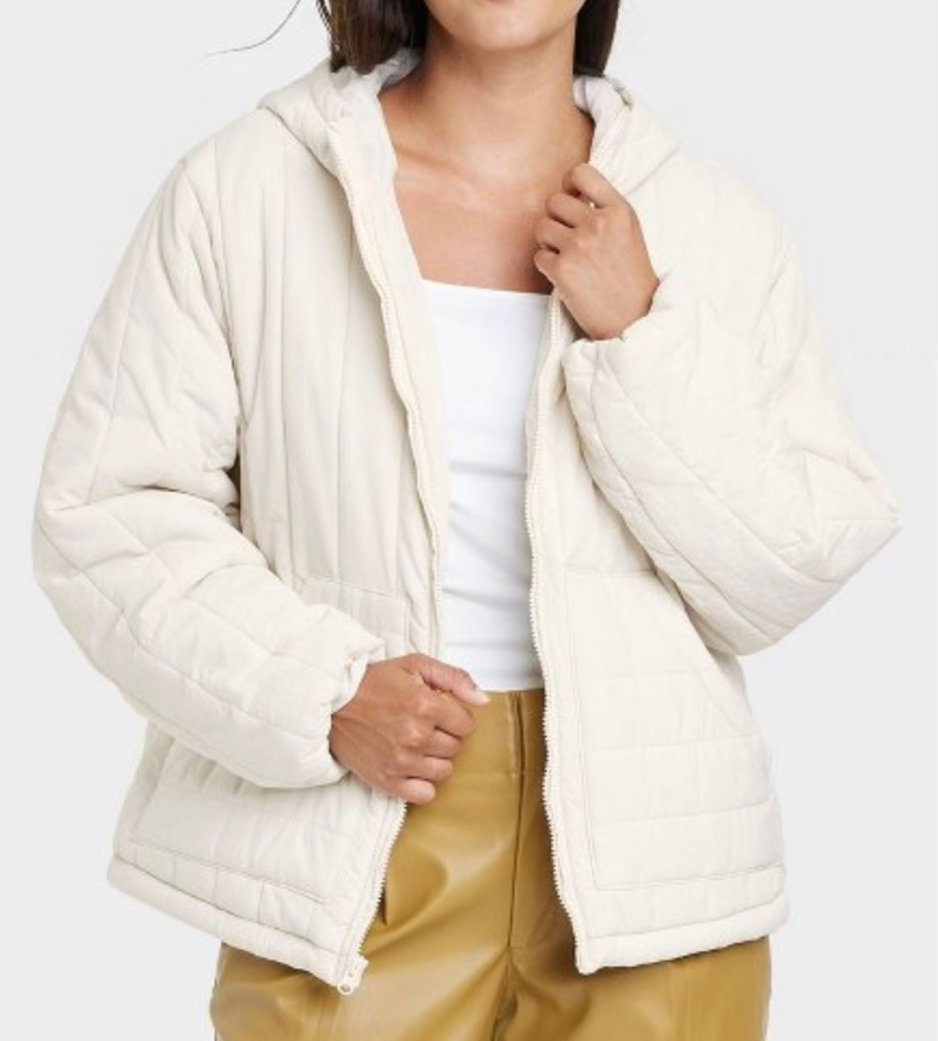 the cutest $35 cream puffer jacket from target

#LTKSeasonal #LTKstyletip #LTKunder50