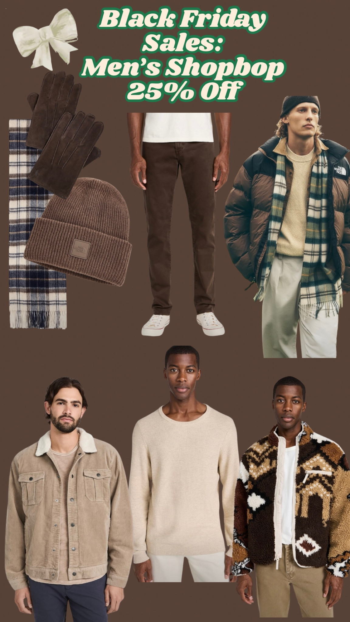 Black Friday 25% off shopbop sale. Men’s gift guide. 

#LTKMens #LTKCyberWeek #LTKGiftGuide