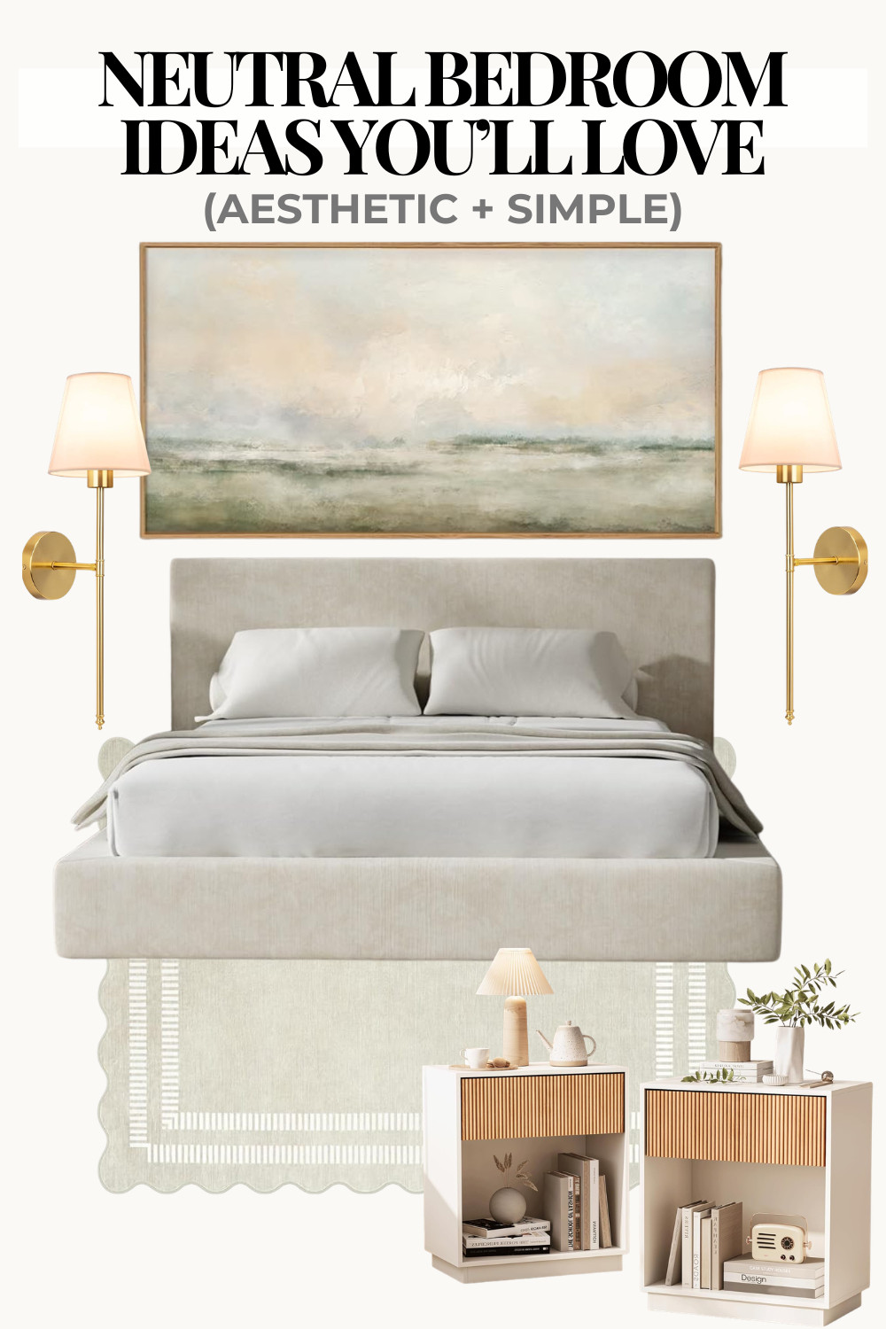Neutral Bedroom Ideas You’ll Love (Aesthetic + Simple) | Cozy Minimalist Bedroom Decor 

neutral bedroom ideas, aesthetic bedroom decor, minimalist bedroom inspiration, cozy bedroom ideas, beige bedroom decor, simple bedroom design, modern neutral bedroom, calming bedroom aesthetic, small bedroom ideas, warm minimal decor, clean girl aesthetic room, soft tones bedroom, cozy minimalist home, elegant bedroom style, amazon finds, amazon home 

 #LTKSeasonal #LTKHome #LTKSaleAlert