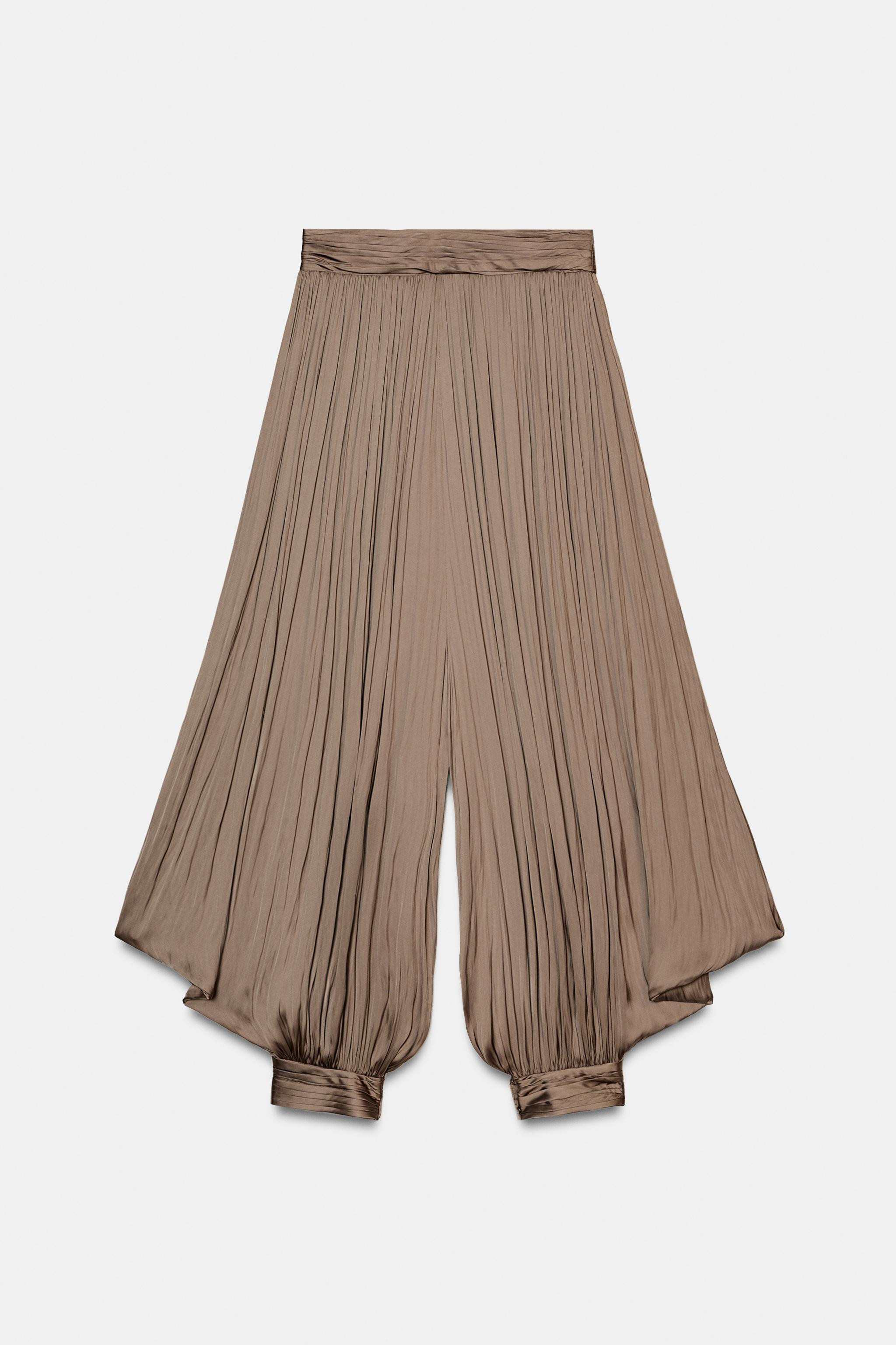 PLEATED VOLUME PANTS ZW COLLECTION | Zara US