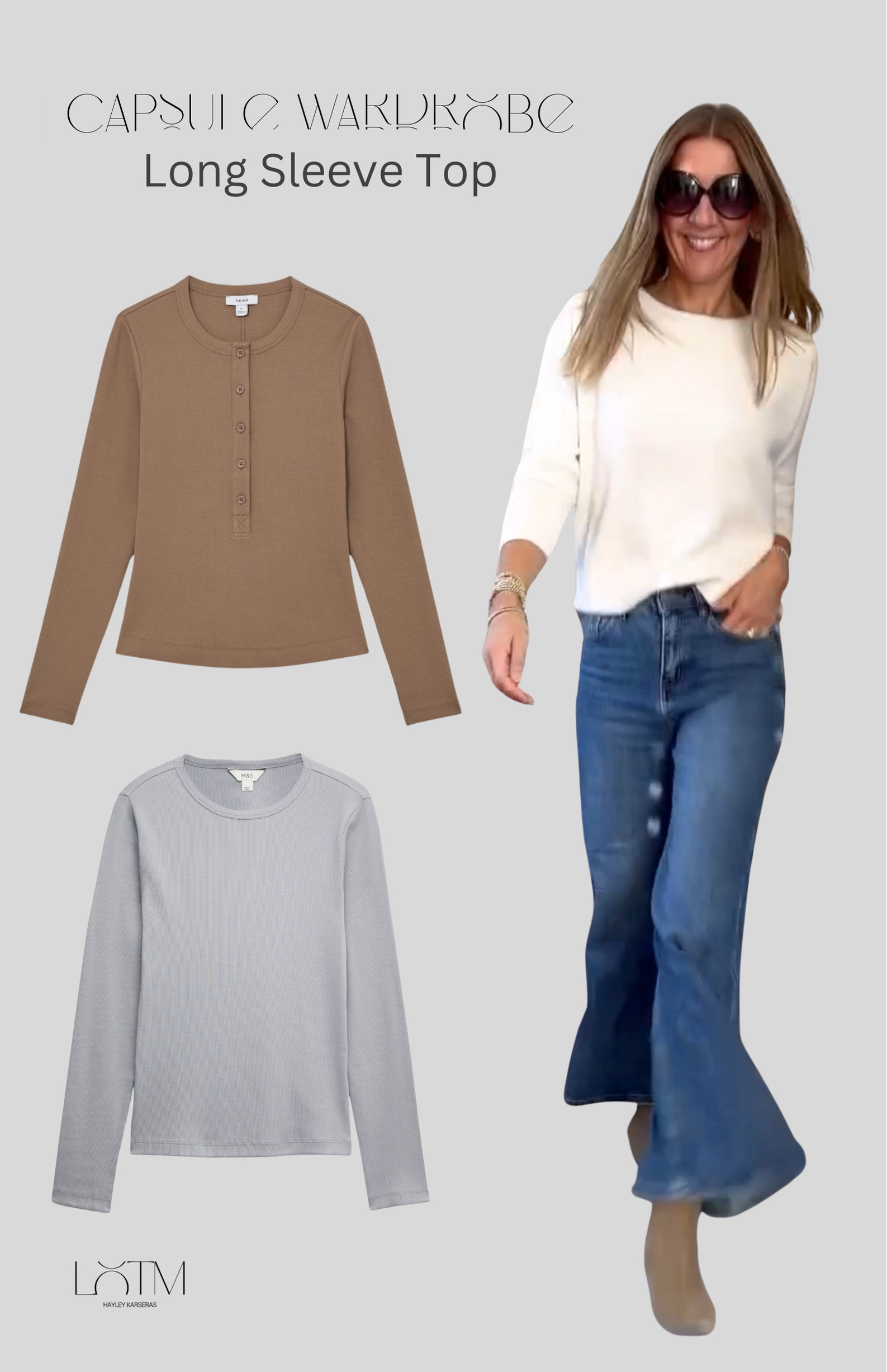 Capsule Wardrobe: Long-sleeved Top | thermal layer 

 #LTKuk #LTKeurope #LTKstyletip