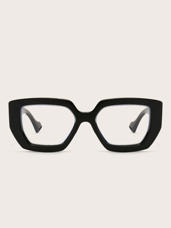 1pair Acrylic Black Frame Glasses  SKU: swglass18210112449(1000+ Reviews)Anti-blue Light$4.70$4.4... | SHEIN