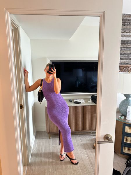 comfiest dress - highly recommend. 💜