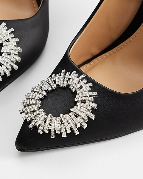 Rhinestone Embellished Pump | Express