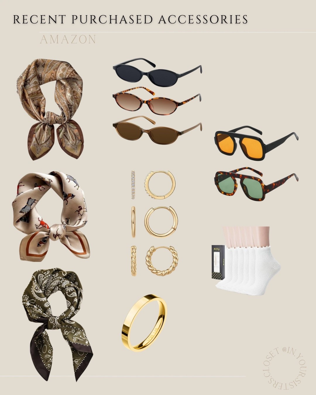 Recent Amazon accessories purchases! 

#LTKFindsUnder50 #LTKSeasonal #LTKStyleTip