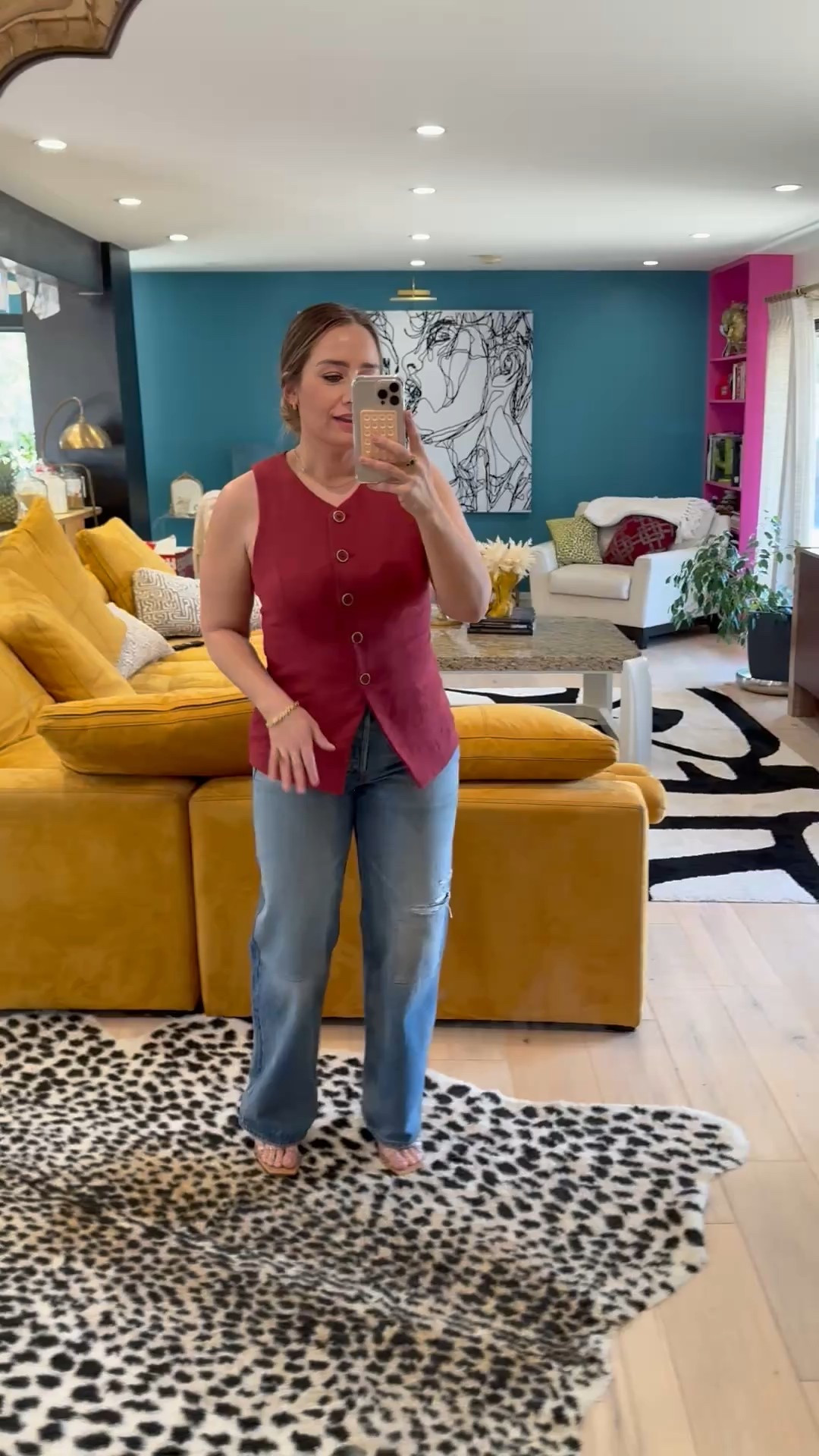 So happy these Target jeans are back baby! They look and feel designer, I swear.🔥 Couldn’t wait to share them with y’all again! So so good.

#denim #under50 #designerdupe #chic #streetstyle #office #casualstyle

#LTKMidsize #LTKFindsUnder50 #LTKStyleTip