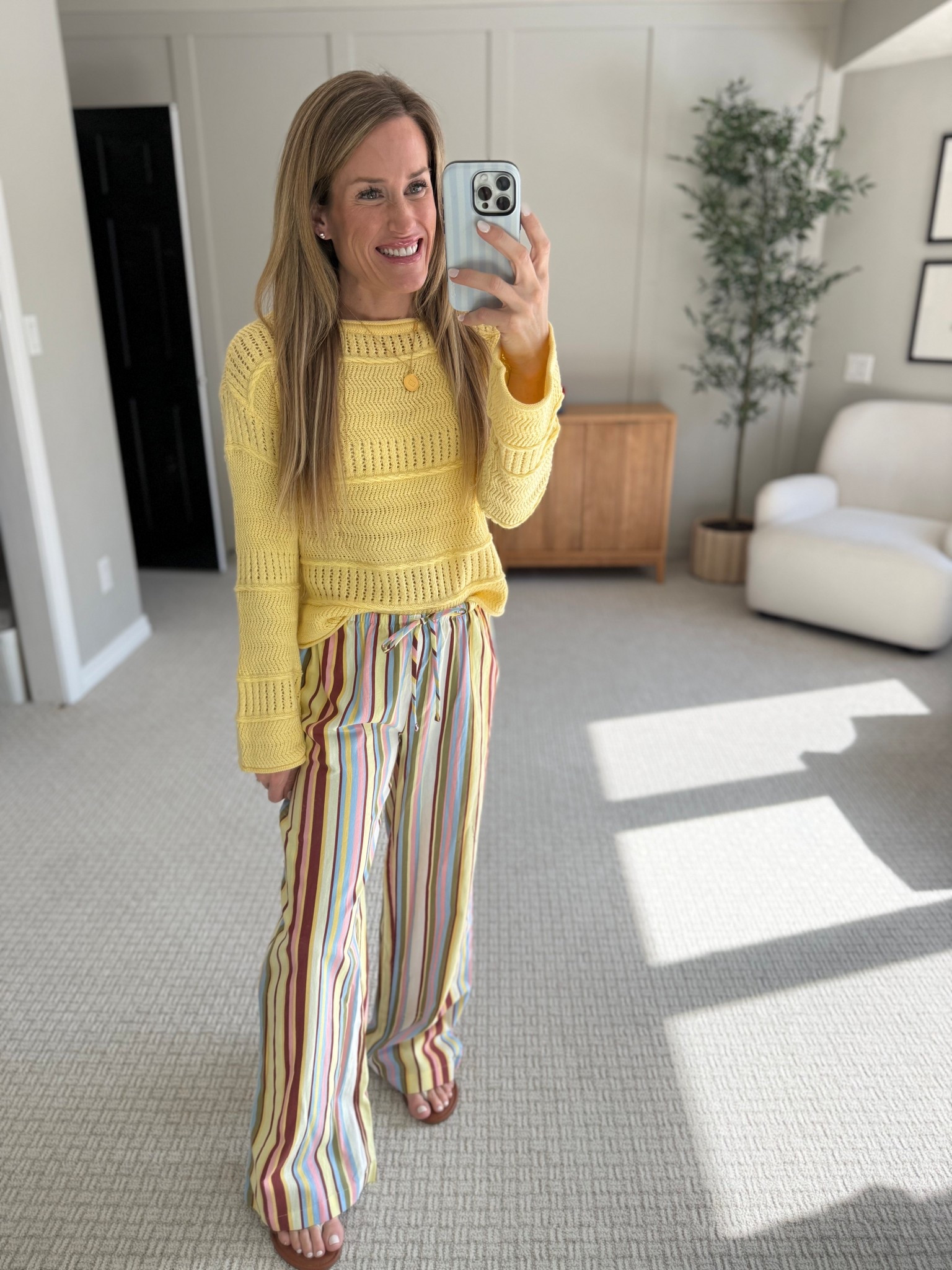 Casual Easter outfit 
Yellow sweater
Walmart outfit 

#LTKPetite #LTKmomlife #LTKootd