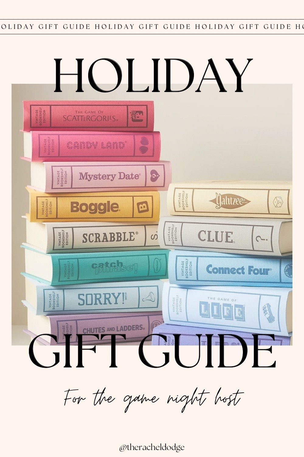 Holiday game night gifts featuring all the classics in the prettiest vintage editions. These make the best hostess gifts and are such a fun way to build a game night collection. So many cute options linked here.
✨ Holiday gifts | Game night ideas | Cozy home gifts | Amazon favorites | Board games
#HolidayGiftGuide #GameNight #AmazonFinds #GiftIdeas #BoardGames

#LTKHoliday #LTKCyberWeek #LTKGiftGuide