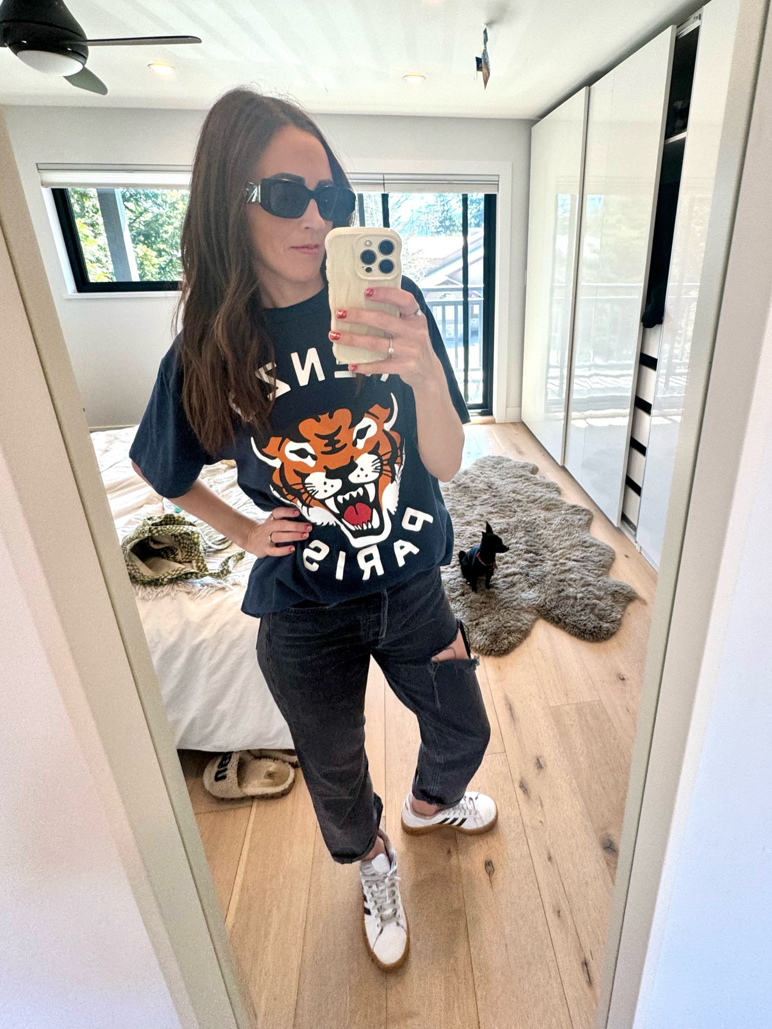 Picking my kids up from school outfit📌✂️🚌