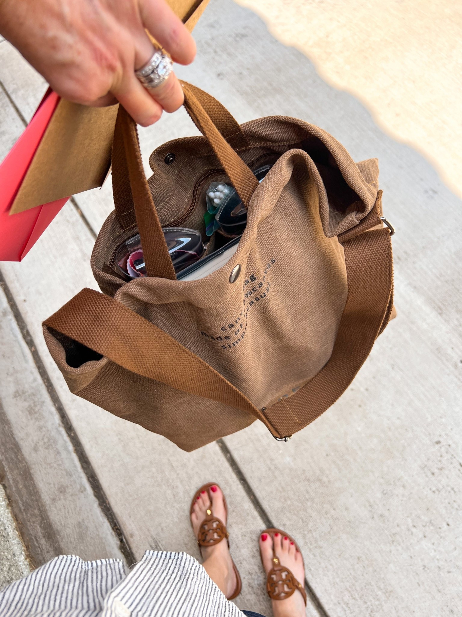 I love this bag for travel (also good for every day if you like to take a lot of stuff with you)! It’s super roomy but not overwhelming. It has a shoulder/ crossbody strap as well. I also linked a lot of stuff I travel with. 

#LTKStyleTip #LTKTravel #LTKItBag