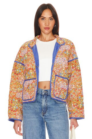 Free People Chloe Jacket in Candy Combo from Revolve.com | Revolve Clothing (Global)