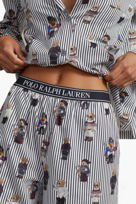 Ralph Lauren polo bear pajama set from Nordstrom - now in stock but will sell out quickly! Such a cute, chic Christmas gift idea 

Gift guide, holidays, gift ideas for her 

#LTKGiftGuide #LTKHolidaySale #LTKHoliday